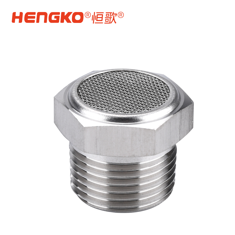 壓縮空氣機不銹鋼消聲器，現(xiàn)貨供應(yīng)，高效降噪，適用于氣動系統(tǒng)